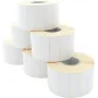 ARTDEV Terminio Perdavimo Etikečių Ritinys 60x20mm, 110mm Ritinio Skersmuo, 40mm Šerdis, 2600 Etikečių/Ritinys, Baltos, Popierinės, Nuolatiniai Klijai