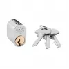 ASSA D12 dvigubas cilindras 31/31 chromuotas, 3 raktai