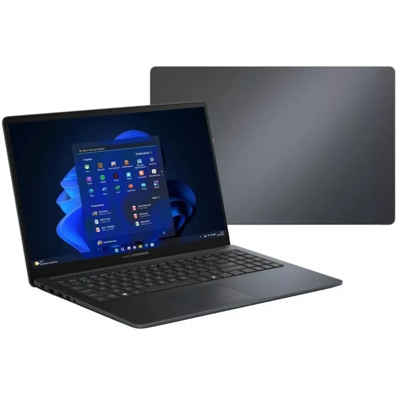 ASUS ExpertBook B1503CVA-S78018W 15.6 inch FHD verslo nešiojamas kompiuteris, Intel Core 5 210H, 16GB DDR5, 512GB SSD, Windows 11 Home, Gentle Grey, 3 metų garantija vietoje