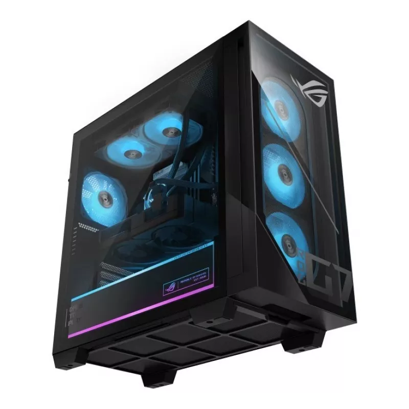 ASUS G700TF-07265F421W Intel Core Ultra 7 265F 32GB DDR5 1TB SSD NVIDIA GeForce RTX 5070 PRIME 12GB 16 colų žaidimų nešiojamas kompiuteris juodos spalvos Windows 11