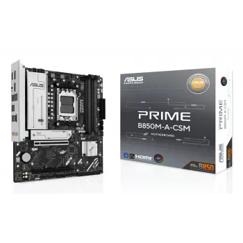 ASUS Prime B850M-A-CSM Micro-ATX pagrindinė plokštė, lizdas AM5, AMD B850 mikroschemų rinkinys