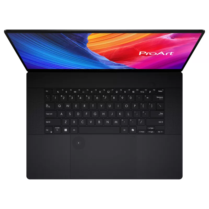 ASUS ProArt P16 H7606WP-SR271W nešiojamas kompiuteris, 16 colių 3K OLED jutiklinis 120Hz, AMD Ryzen AI 9 HX 370, 32GB LPDDR5x, 1TB SSD, GeForce RTX 5070 8GB, Windows 11 Home, vokiška QWERTZ klaviatūra