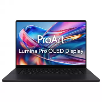 ASUS ProArt P16 (H7606WW-SE002X) AI nešiojamas kompiuteris, 16 colių 4K OLED, Ryzen AI 9 HX 370, 64GB RAM, 2TB SSD, RTX 5080, Windows 11 Pro