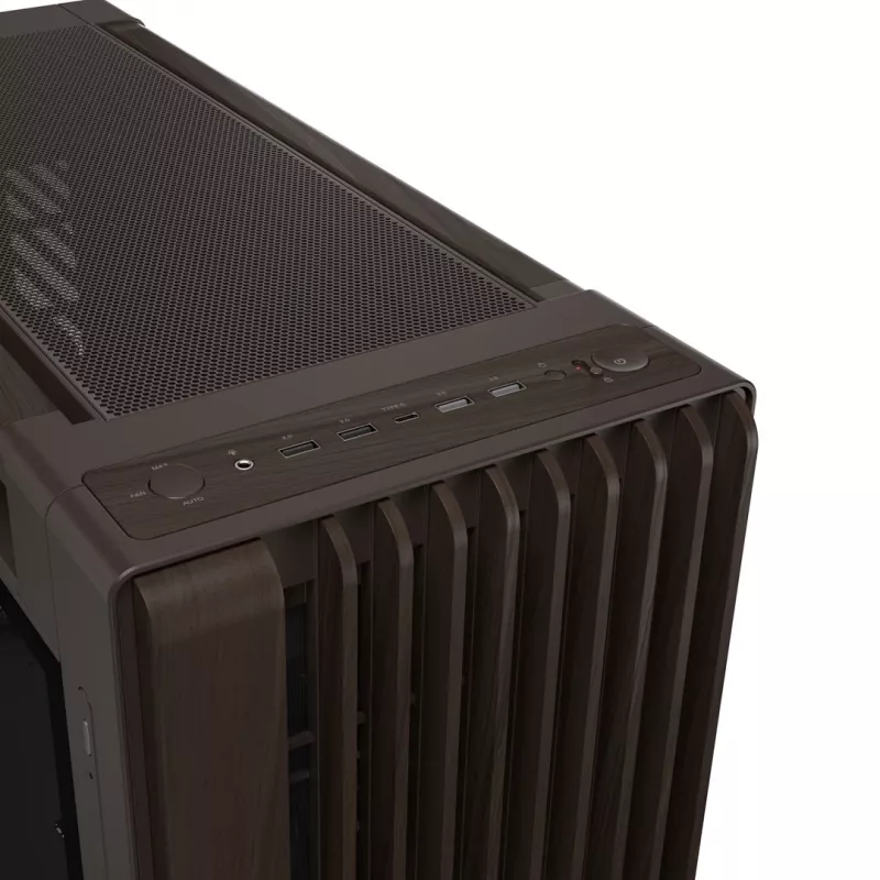 ASUS ProArt PA602 Wood Edition Retro Brown - grūdinto stiklo panelė Midi bokštas