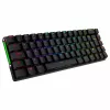 ASUS ROG Falchion NX mechaninė žaidimų klaviatūra, 65% formos faktorius, ROG NX Red jungikliai, belaidė/laidinis ryšys, RGB foninis apšvietimas, juoda