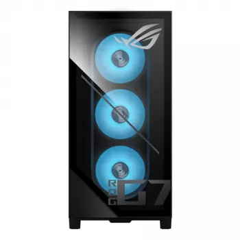 ASUS ROG G700 G700TF-7265KF577W žaidimų kompiuteris, Intel Core Ultra 7 265KF, 32GB DDR5, 1TB SSD, NVIDIA GeForce RTX 5080, Windows 11 Home, juodos spalvos