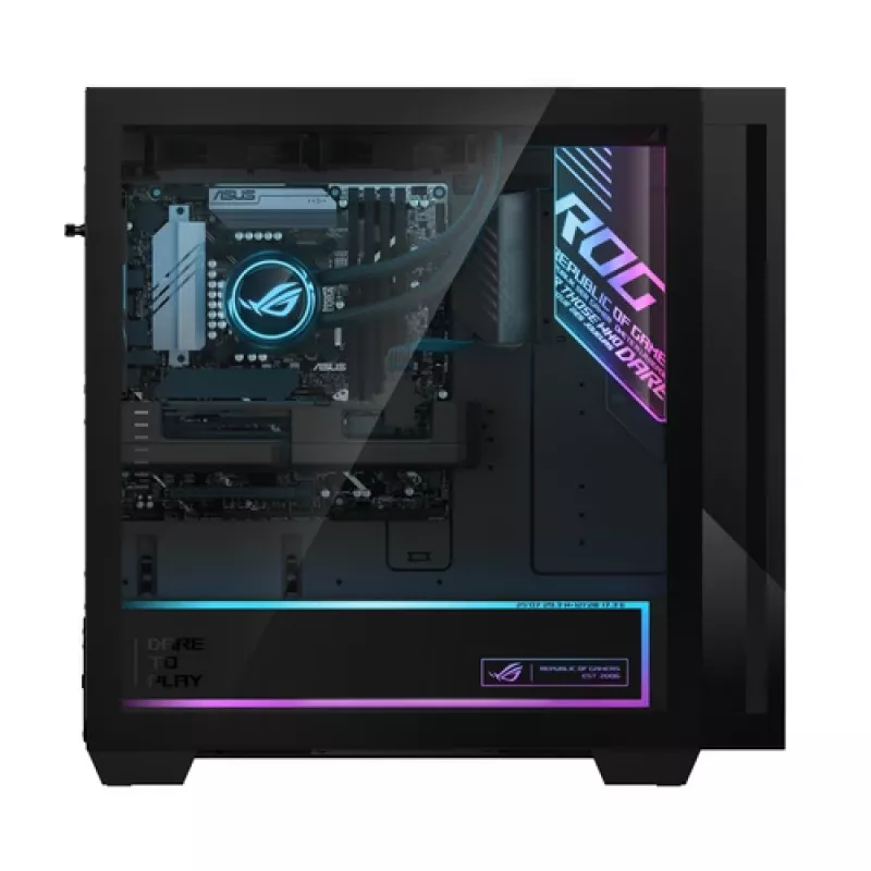 ASUS ROG G700 G700TF-7265KF577W žaidimų kompiuteris, Intel Core Ultra 7 265KF, 32GB DDR5, 1TB SSD, NVIDIA GeForce RTX 5080, Windows 11 Home, juodos spalvos