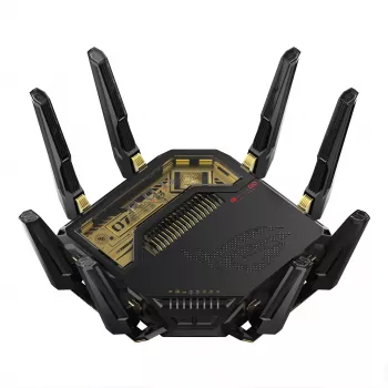 ASUS ROG Rapture GT-BE98 20th Anniversary Edition BE25000 Quad-Band Wi-Fi 7 maršrutizatorius