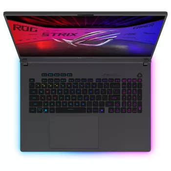 ASUS ROG Strix G18 G815LR-TT299W žaidimų nešiojamas kompiuteris, 18 colių WQXGA IPS 300Hz, Intel Core Ultra 9 290HX Plus, 32GB DDR5, 1TB SSD, GeForce RTX 5070 Ti 12GB, Windows 11 Home, vokiška QWERTZ klaviatūra