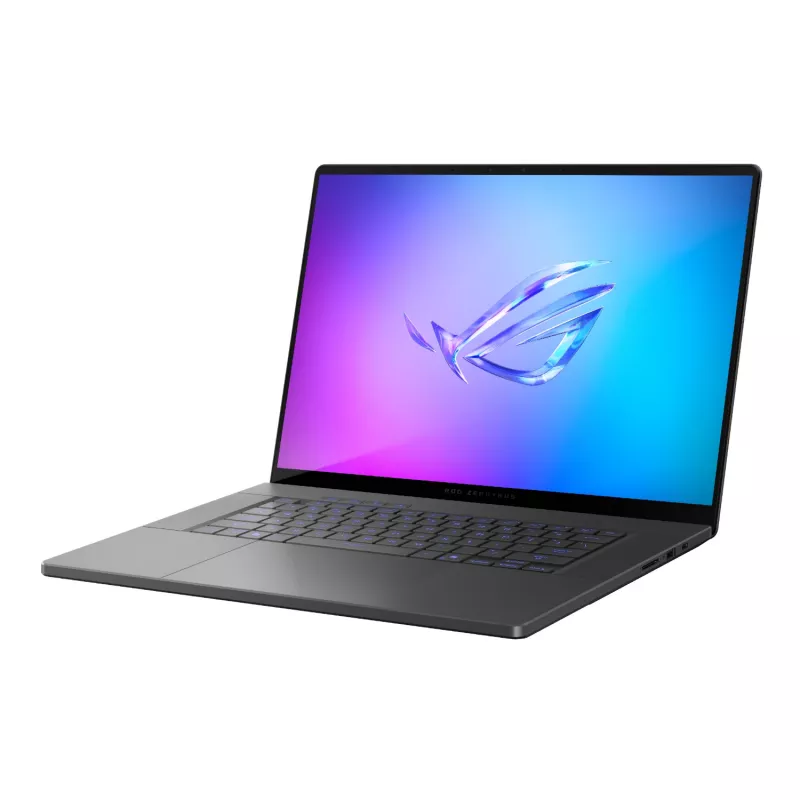 ASUS ROG Zephyrus G16 GU605CM 16 colių OLED 240Hz žaidimų nešiojamasis kompiuteris - Intel Core Ultra 9 285H, 16GB DDR5, 1TB SSD, NVIDIA GeForce RTX 5060, Windows 11 Pro, Eclipse Gray
