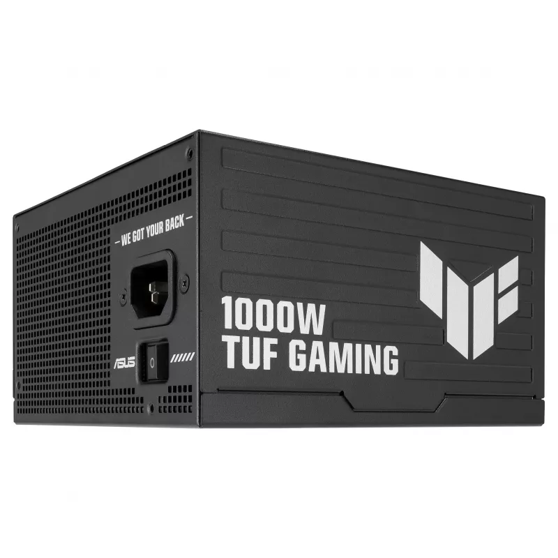 ASUS TUF-GAMING-1000P 1000W 80+ Gold Fully Modular ATX maitinimo blokas (juodas)