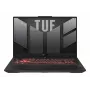 ASUS TUF Gaming A17 TUF707NUQ-DICHX146W žaidimų nešiojamas kompiuteris, 17,3 colio Full HD IPS 144Hz, AMD Ryzen 7 170, 16GB DDR5, 512GB SSD, GeForce RTX 4050 6GB, Windows 11 Home, prancūziška AZERTY klaviatūra