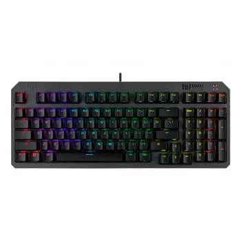 ASUS TUF Gaming K3 Gen II klaviatūra USB QWERTY prancūziška juoda