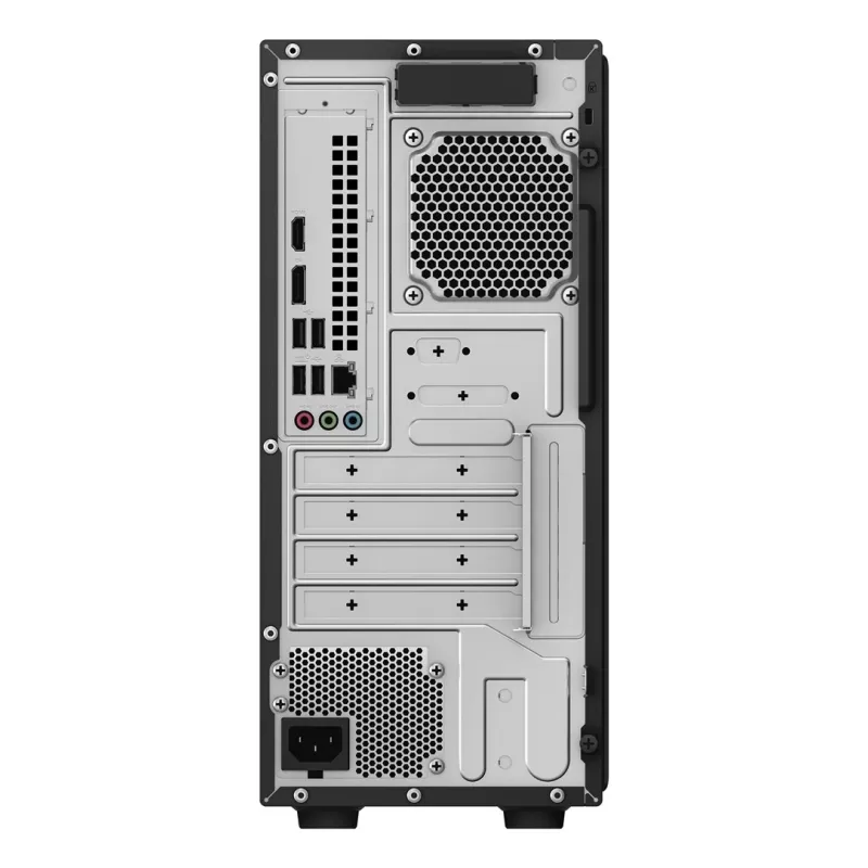 ASUS V700 Mini Tower VM701MG-OR7445039W Copilot+ PC, AMD Ryzen AI 7 445, 16GB DDR5, 512GB SSD, Windows 11 Home, juodas su medžio akcentu
