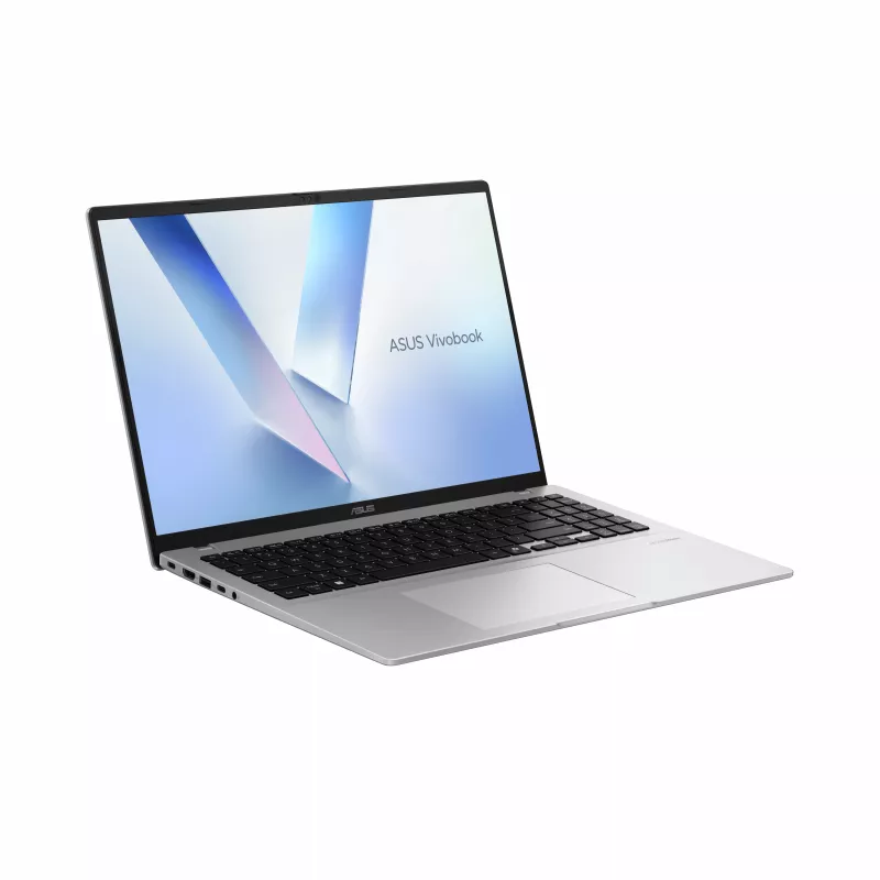 ASUS Vivobook 16 M1607KA-MB279W nešiojamas kompiuteris, 16 colių WUXGA IPS, AMD Ryzen AI 5 330, 16GB DDR5, 512GB SSD, Windows 11 Home, Cool Silver