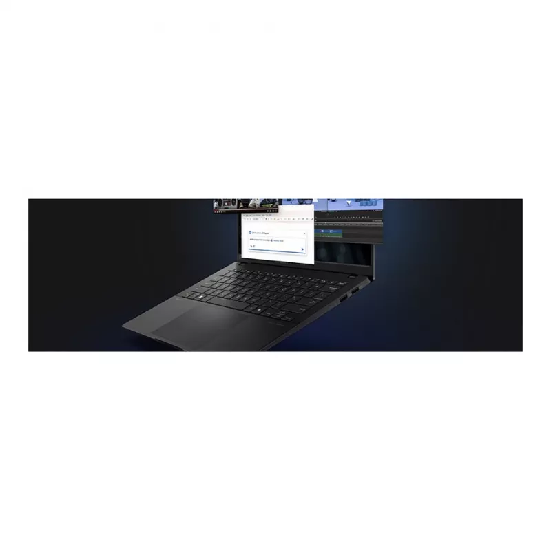 ASUS Vivobook S14 OLED S5406SAL-SF312W Copilot+ PC nešiojamas kompiuteris, 14 colių WUXGA OLED, Intel Core Ultra 5 226V, 16GB LPDDR5x, 512GB SSD, Windows 11 Home, vokiška QWERTZ klaviatūra