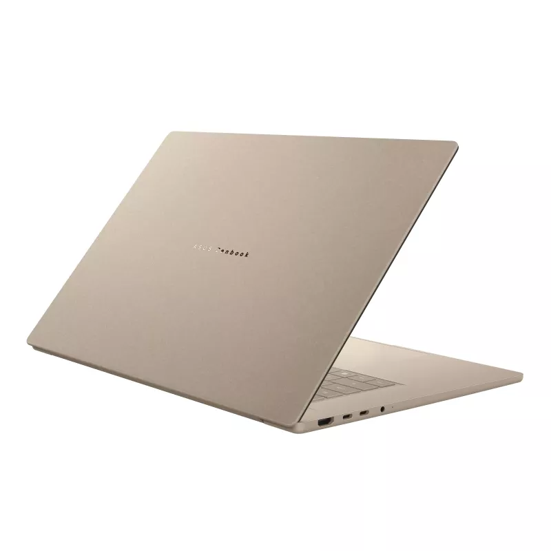 ASUS Zenbook A16 UX3607OA-SQ024X 2-in-1 nešiojamas kompiuteris, 16 colių OLED 3K liečiamas, Snapdragon X2 Elite Extreme, 48GB RAM, 1TB SSD, Windows 11 Pro, smėlio spalvos