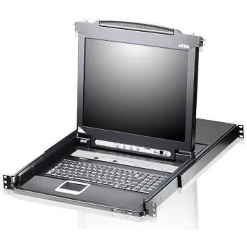 ATEN CL5708M-IT 8 prievadų 17 colių LCD KVMP komutatorius su itališka klaviatūra