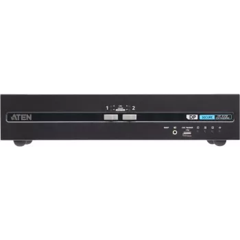 ATEN CS1142DP4C 2 prievadų saugus KVM perjungiklis su dvigubu DisplayPort, CAC palaikymu ir PSD PP v4.0 atitiktimi