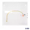 ATTE ABOX-F Vidinė instaliacinė dėžutė Pilka IP54 ABS Plastikas 160x120x60mm