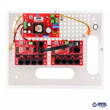 ATTE IP-9-11-E PoE jungiklis 9 prievadai + 1 uplink, 120W, 9 kameroms