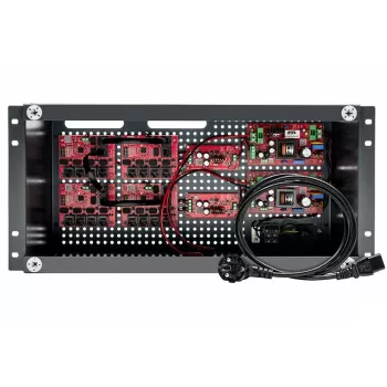 ATTE IPUPS-17-11-R5U0 16-Port PoE+ Unmanaged Switch su 250W biudžetu, 1U montavimui į stelažą