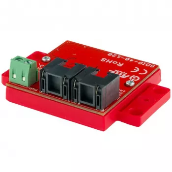ATTE SDIP-40-120 PoE maitinimo adapteris, 48W, 40V DC, 10/100 Mbps | ITwork.lt