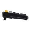 AULA F108 Gray+Orange+Deep Gray Gasket Keyboard su Volcano RGB jungikliais