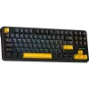 AULA Gasket F87 Thunder Black GrayWood RGB Keyboard