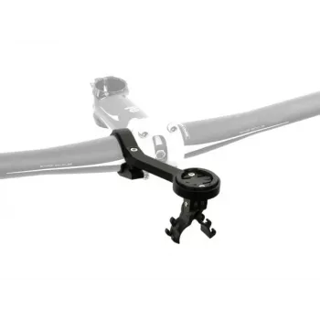 Author ACC-515 vairuoklio laikiklis GoPro / Garmin / Cateye – juodas (31,8 mm, aliuminis)