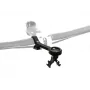 Author ACC-515 vairuoklio laikiklis GoPro / Garmin / Cateye – juodas (31,8 mm, aliuminis)