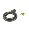 Author Cable Lock ACL-85 C-Sleeve 25x1000mm raktinis dviračio užraktas, juoda/žalia