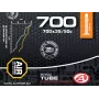 Author Tube AT-CROSS-700C Wide FV48 700x35/50C (Juoda) – 48 mm Presta vožtuvo butilinė vidinė padanga