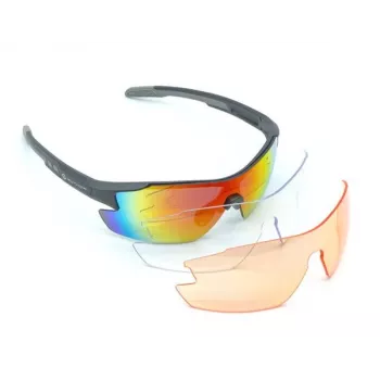 Sportiniai akiniai Author Vision LX S!BRIGHT Orange 65 & BlueRevo 13 (Grey-Matt)