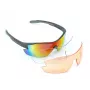 Sportiniai akiniai Author Vision LX S!BRIGHT Orange 65 & BlueRevo 13 (Grey-Matt)