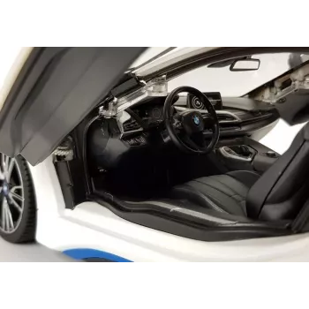 Valdomas automobilis RC BMW i8 Rastar 1:14 Baltas Automatinės durys