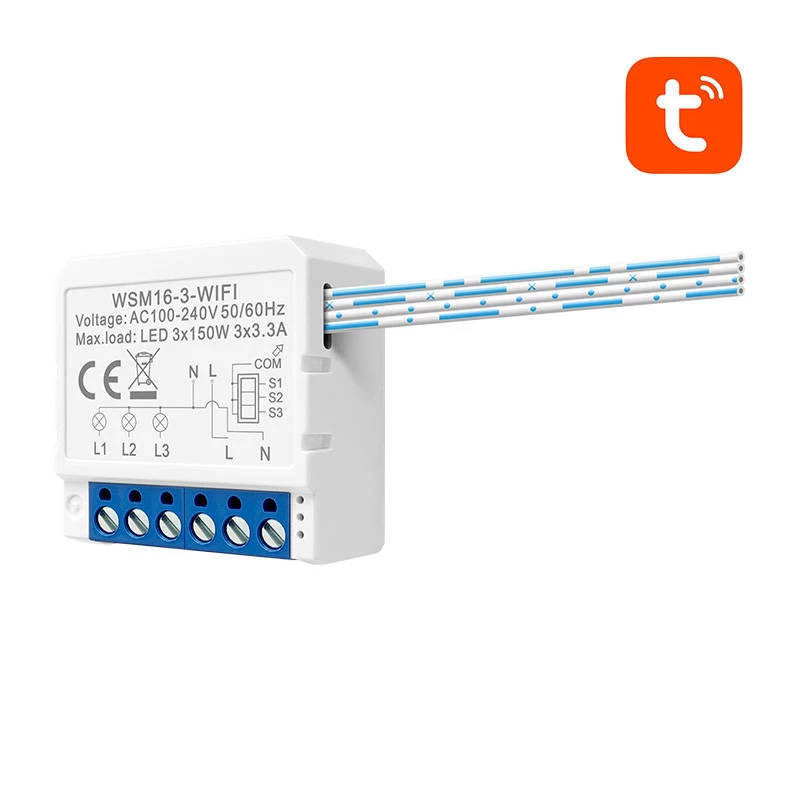 AVATTO WSM16-W3 Smart Switch Module WiFi Tuya