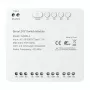 AVATTO WSMD-4 250V išmanusis jungiklio modulis 1 grupės, be nulinio laido, WiFi 2.4GHz, Tuya Smart, Alexa ir Google Home suderinamas, 10A/2200W