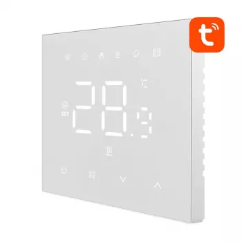 AVATTO WT410-16A-W Smart WiFi Termostatas elektriniam grindų šildymui, 16A, Baltas