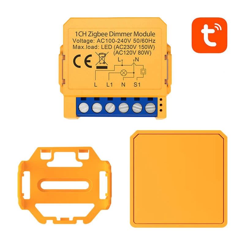 AVATTO ZDMS16-1 ZigBee Smart Kištukas, suderinamas su TUYA
