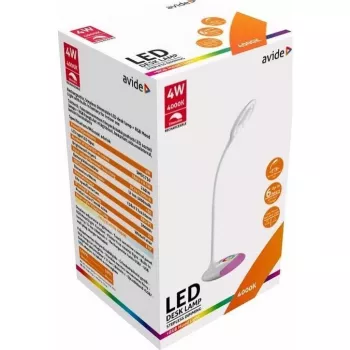 Avide LED stalinė lempa RGB balta 4W 250lm