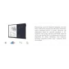 AVTEK TS 9 Mate G 86 inch 4K UHD interaktyvus liečiamasis monitorius su Android 13, 40 taškų IR liečiamuoju ekranu, 8 GB RAM, 128 GB atmintimi, Wi-Fi 6, Bluetooth 5.2, dviem 16 W garsiakalbiais, 8 mikrofonų masyvu, VESA 800x600