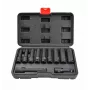 AWTOOLS 1/2 colio giluminis smūginis raktų komplektas 11 vnt. 8-21 mm Black Line