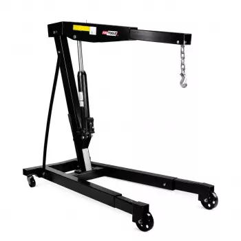 AWTOOLS 3 tonų dirbtuvių kranas su sulankstomu rėmu, kėlimo aukštis 0-217 cm