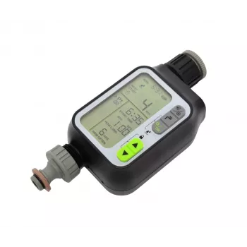 AWTOOLS Automatinis laistymo laikmatis su LCD ekranu, 1 zona, G1 inch įvadas, maitinamas baterijomis