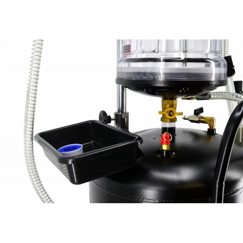 AWTOOLS AW10415BL Rankinis Riebalų Siurblys 200L Statinėms, 20 L/min, Ketaus, Teleskopinis Siurbimo Vamzdis, 2 inch BSP