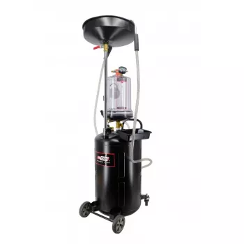 AWTOOLS AW10415BL Rankinis Riebalų Siurblys 200L Statinėms, 20 L/min, Ketaus, Teleskopinis Siurbimo Vamzdis, 2 inch BSP