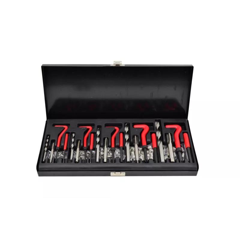 AWTOOLS AW16520 19 dalių HSS grąžtų rinkinys metaliniame dėkle, 1-10 mm, DIN 338