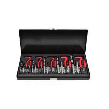 AWTOOLS AW16520 19 dalių HSS grąžtų rinkinys metaliniame dėkle, 1-10 mm, DIN 338