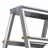 AWTOOLS AW23031 Daugiafunkcinė sulankstoma kopėčios 12 laiptelių 150 kg Aliuminis
